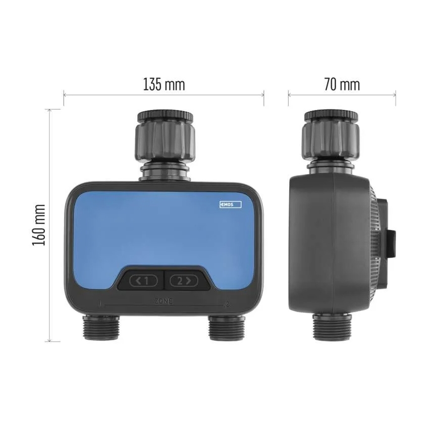 Bewässerungsuhr GoSmart mit 2 Ausgängen