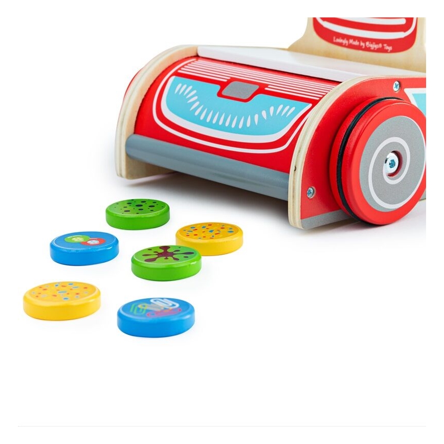Bigjigs Toys - Stabstaubsauger