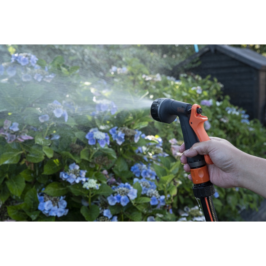 BLACK+DECKER - Bewässerungspistole 6 Funktionen