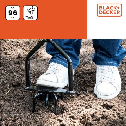 BLACK+DECKER - Garten-Kultivator 96 cm