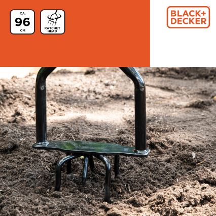 BLACK+DECKER - Garten-Kultivator 96 cm