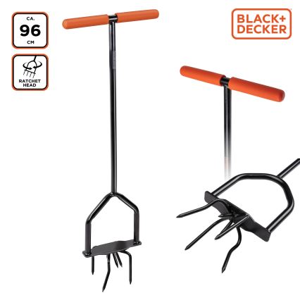 BLACK+DECKER - Garten-Kultivator 96 cm