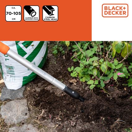 BLACK+DECKER - Spaten 70-105 cm