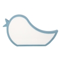 BLAUE LED Kinder-Schreibtischlampe BIRD LED/12W/230V