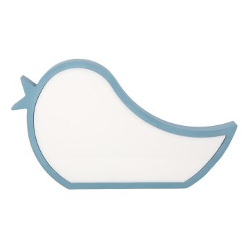 BLAUE LED Kinder-Schreibtischlampe BIRD LED/12W/230V