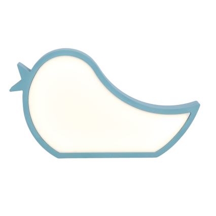 BLAUE LED Kinder-Schreibtischlampe BIRD LED/12W/230V