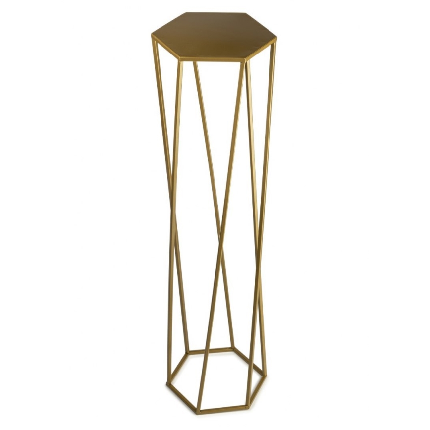 Blumenständer 100x24 cm gold