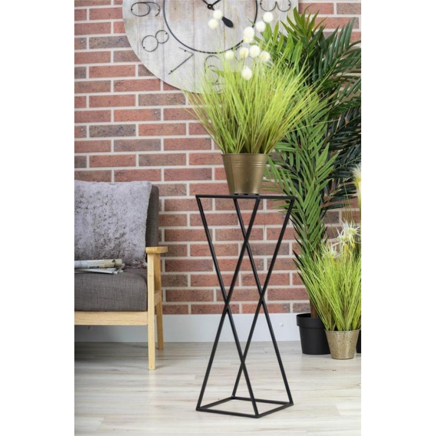 Blumenständer 70x24 Schwarz