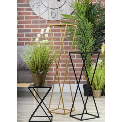 Blumenständer 70x24 Schwarz