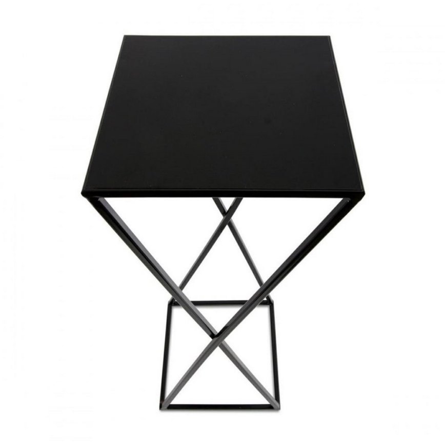 Blumenständer 70x24 Schwarz
