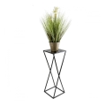 Blumenständer 70x24 Schwarz
