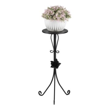 Blumenständer 75x35 cm schwarz
