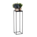 Blumenständer BASICLOFT 80x24 Schwarz