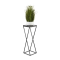 Blumenständer LOFT 70x24 cm Schwarz