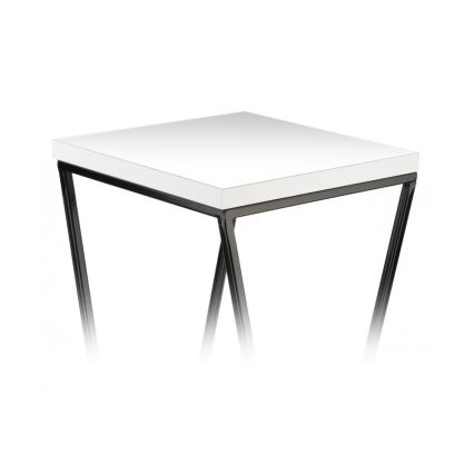 Blumenständer LOFT 70x24 cm schwarz/weiß