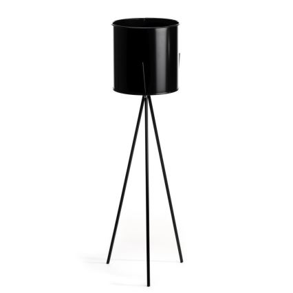 Blumenständer TRIPOD 80x25 cm schwarz