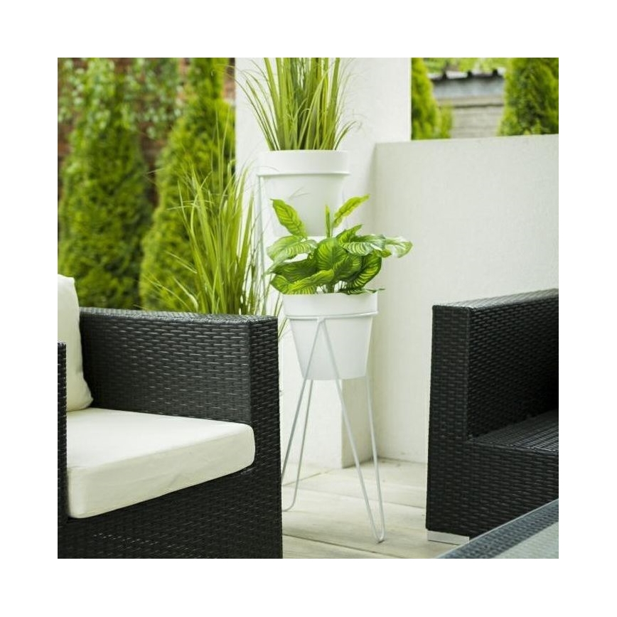Blumentopfständer LOFT 50x30 cm Weiß