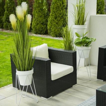 Blumentopfständer LOFT 50x30 cm Weiß