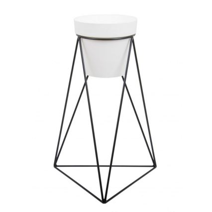 Blumentopfständer TRIANGL 60x45 cm Schwarz