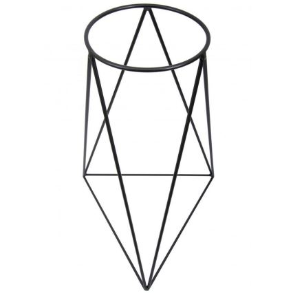 Blumentopfständer TRIANGL 60x45 cm Schwarz