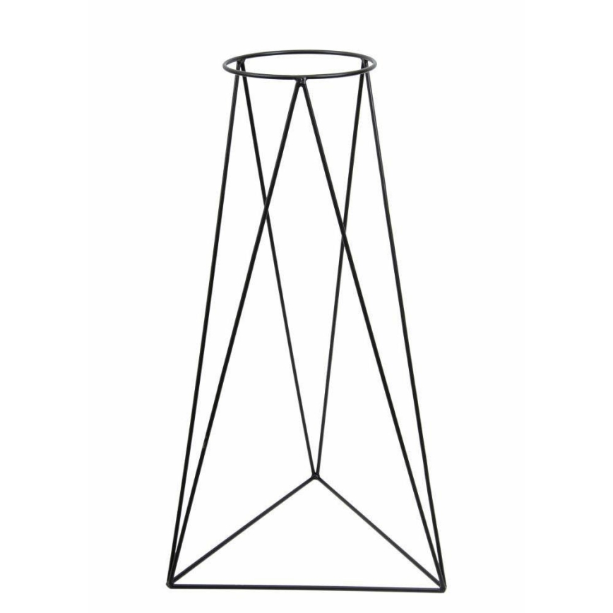 Blumentopfständer TRIANGL 90x50 cm Schwarz