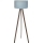 Bodenlampe AYD 1xE27/40W/230V braun/blau
