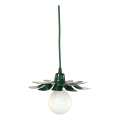 Bohemia-Design - Hängeleuchte am Kabel 1xE27/60W/230V grün