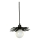 Bohemia-Design - Hängeleuchte mit Kabel 1xE27/60W/230V schwarz