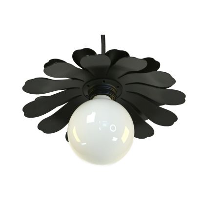 Bohemia-Design - Hängeleuchte mit Kabel 1xE27/60W/230V schwarz