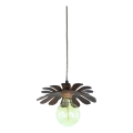 Bohemia-Design - Pendelleuchte an Kabel 1xE27/60W/230V bronzefarben