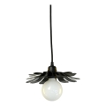 Bohemia-Design - Pendelleuchte mit Kabel 1xE27/60W/230V schwarz