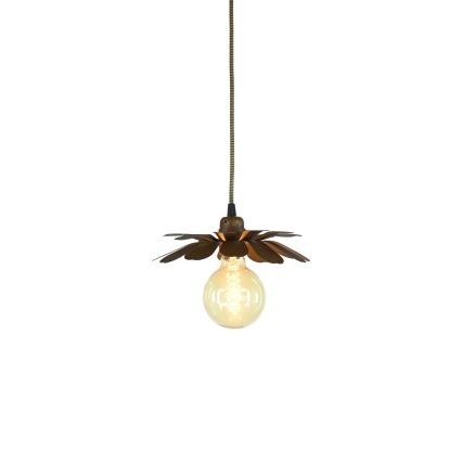 Bohemia-Design - Pendelleuchte mit Seilaufhängung 1xE27/60W/230V bronzefarben