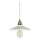 Bohemia-Design - Porzellan-Hängeleuchte mit Kabel 1xE27/60W/230V