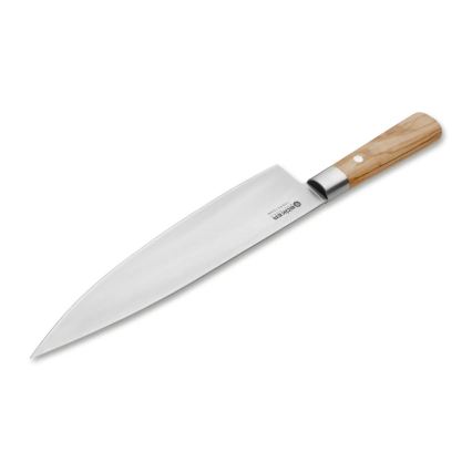 Böker - Damast-Küchenmesser DAMAST OLIVE 21,2 cm Olivenholz