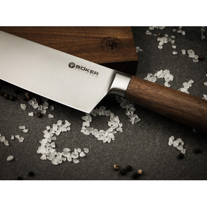 Böker - Küchenmesser CORE 16 cm Walnuss