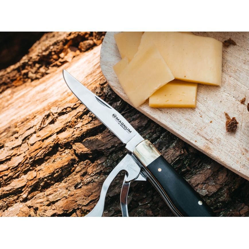 Böker - Taschenmesser mit Besteck Magnum Bon Appetite 18,7 cm Pakka