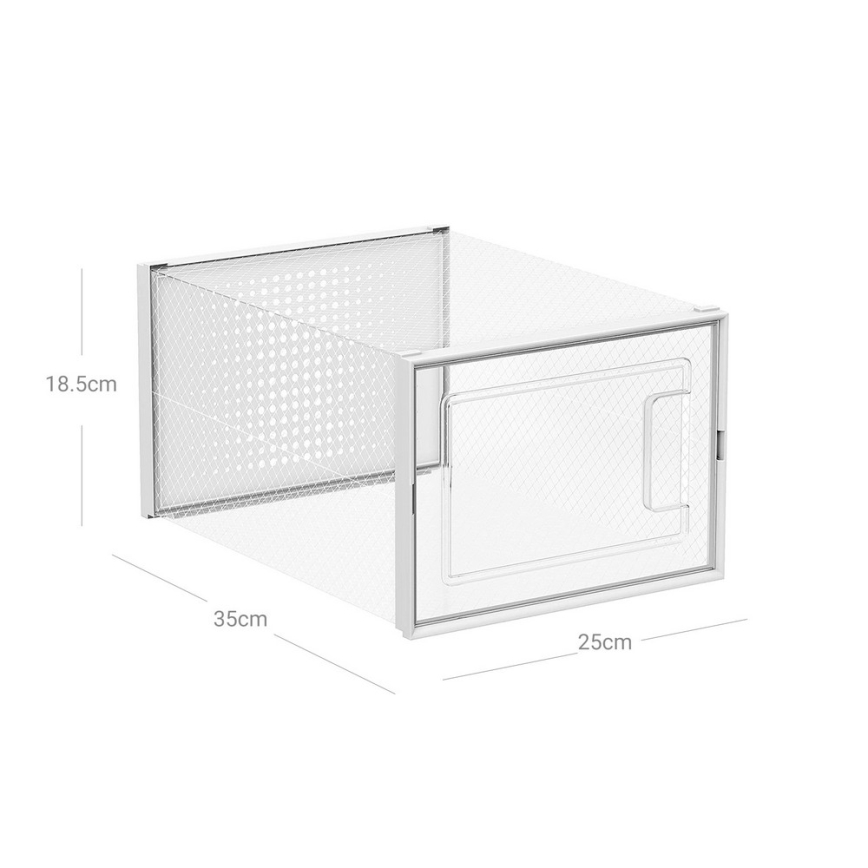 BOXIFY Modulares Regal mit Fächern, weiß