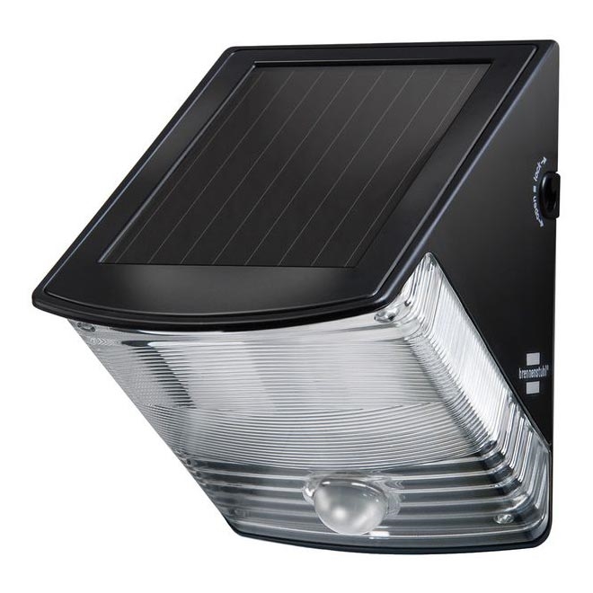 Brennenstuhl - LED-Solar-Wandleuchte mit Bewegungs- und Dämmerungssensor LED/1W/3,6V 600 mAh IP44