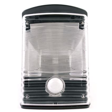 Brennenstuhl - LED-Solar-Wandleuchte mit Bewegungs- und Dämmerungssensor LED/1W/3,6V 600 mAh IP44