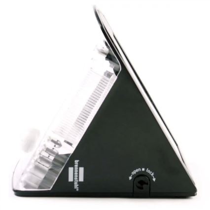 Brennenstuhl - LED-Solar-Wandleuchte mit Bewegungs- und Dämmerungssensor LED/1W/3,6V 600 mAh IP44