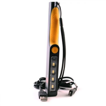 Brennenstuhl – Wiederaufladbare LED-Arbeitstaschenlampe LED/1600mAh/5V orange