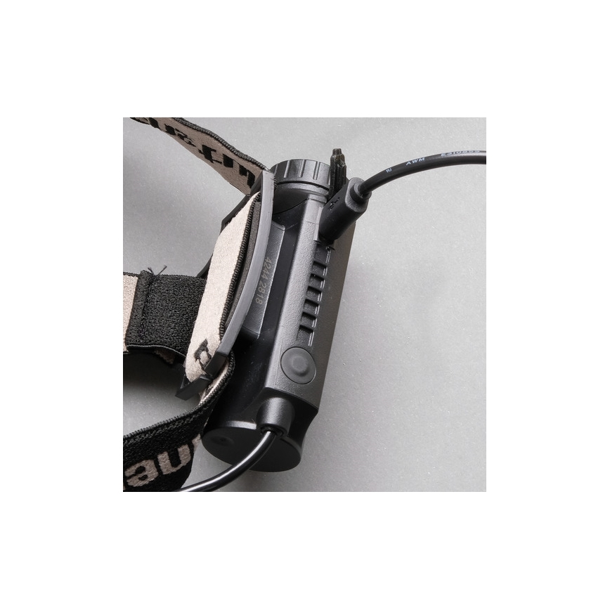 Brennenstuhl – Wiederaufladbare LED-Stirnleuchte LuxPremium LED/2600mAh IP44 schwarz