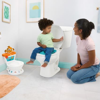 Bright Starts - Kinder-Toilette mit Sound MY SIZE Finding Nemo 2xAAA