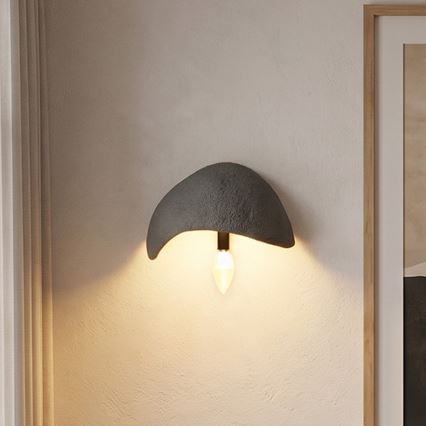Brilagi - 2er-Set Wandleuchte WABI SABI 1xE14/40W/230V grau