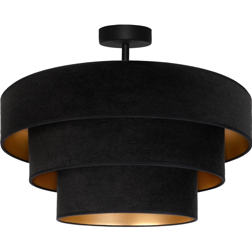 Brilagi - Anbau-Deckenleuchte LUNETA 1xE27/60W/230V Ø 40 cm schwarz/gold