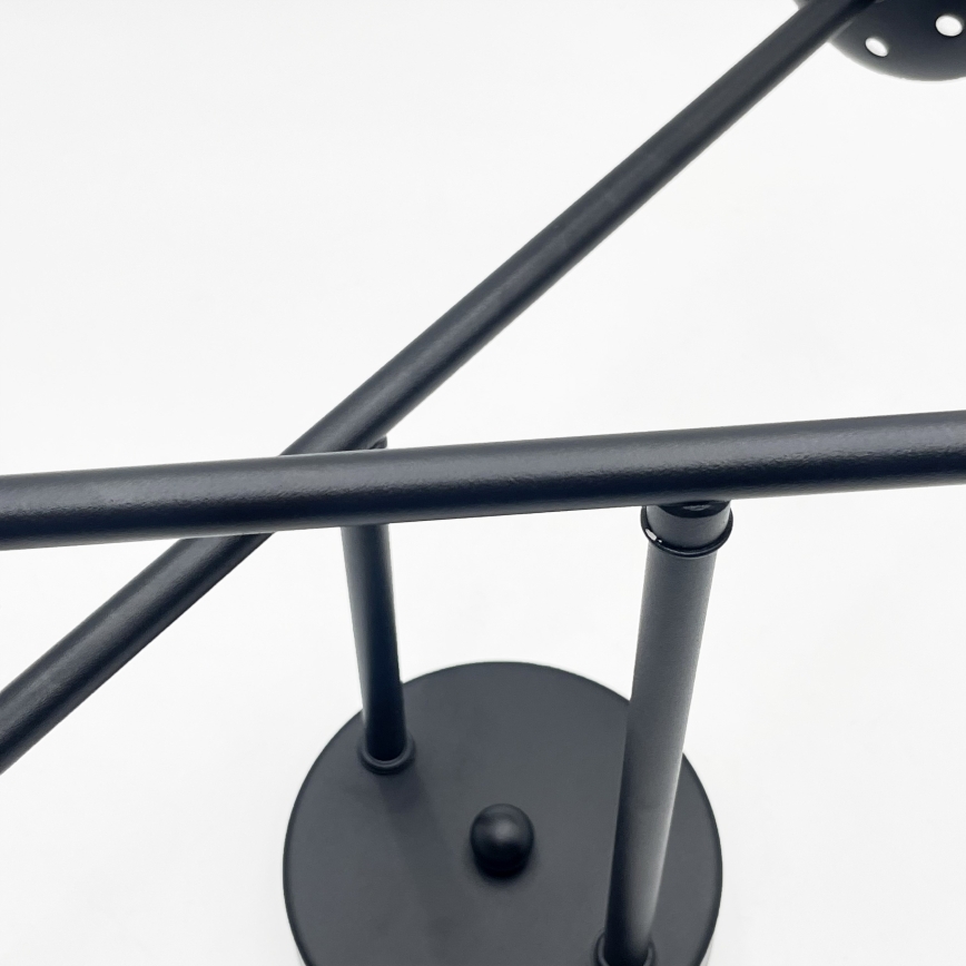 Brilagi - Anbau-Deckenleuchte MALIVA 4xE14/15W/230V schwarz/klar