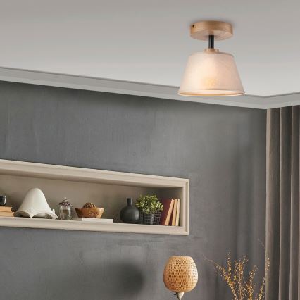 Brilagi - Anbauleuchte ANTHONY 1xE14/60W/230V Eiche/beige