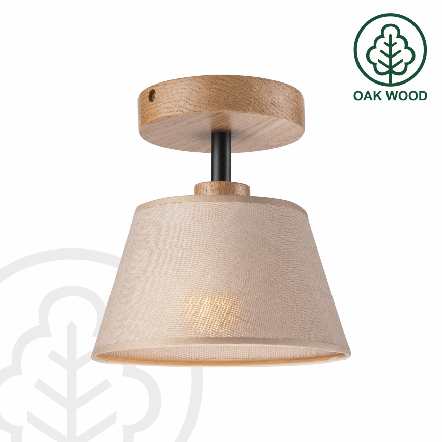 Brilagi - Anbauleuchte ANTHONY 1xE14/60W/230V Eiche/beige