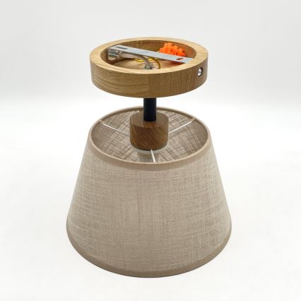 Brilagi - Anbauleuchte ANTHONY 1xE14/60W/230V Eiche/beige