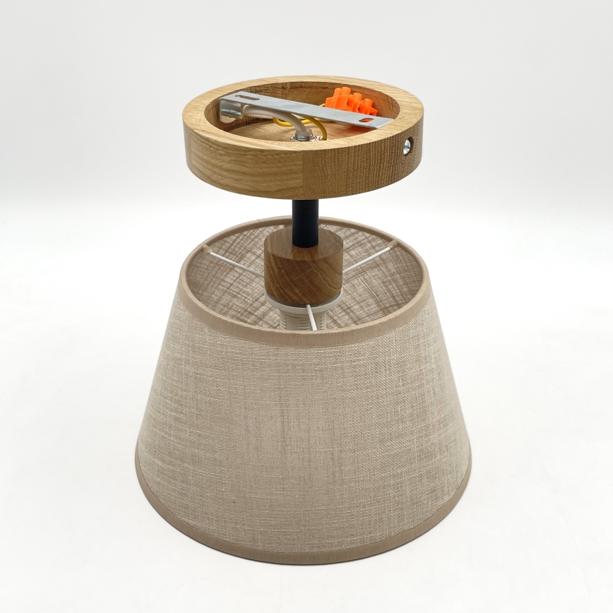 Brilagi - Anbauleuchte ANTHONY 1xE14/60W/230V Eiche/beige